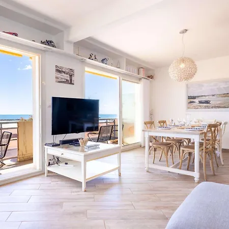 Valras-loc Sablon - T4 Front De Avec Balcon Daire *